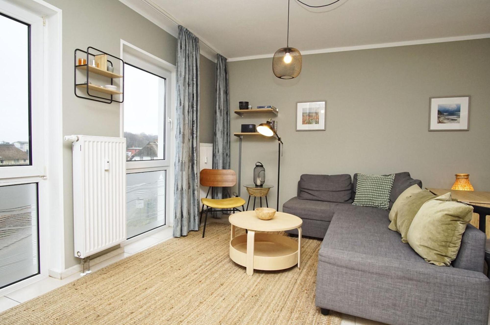 Die Ferienwohnung Ostseepanorama In Der Villa Joksch Lohme Ngoại thất bức ảnh