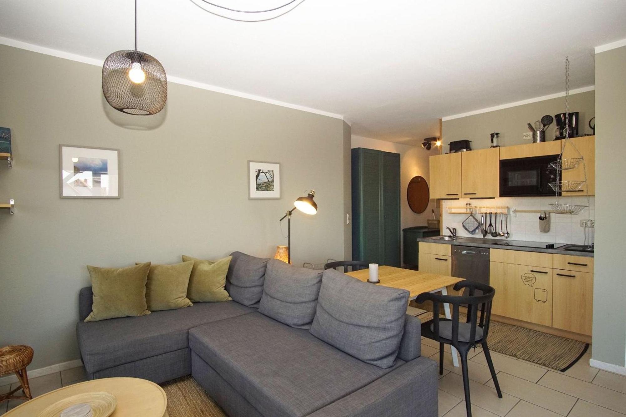Die Ferienwohnung Ostseepanorama In Der Villa Joksch Lohme Ngoại thất bức ảnh